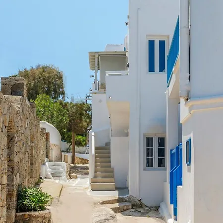 Rooftop Thanos-dival * Megali Ammos (Mykonos)